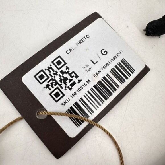 NWT Rio Del Sol Cheeky String Black Bikini Bottoms Size Large - Picture 6 of 7